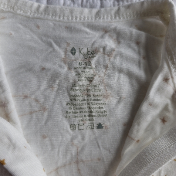 Kyte Baby Constellation Cloud Footie 6-12 Months - Picture 4 of 11